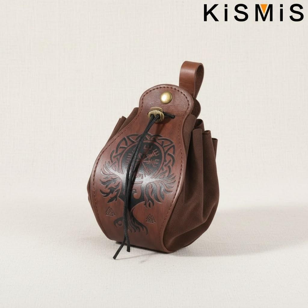 

Genuine Leather Celtic Design DND Dice Bag Tray 5 Styles Drawstring Pouch D&D Roleplaying RPG Coin Purse for Men Gift