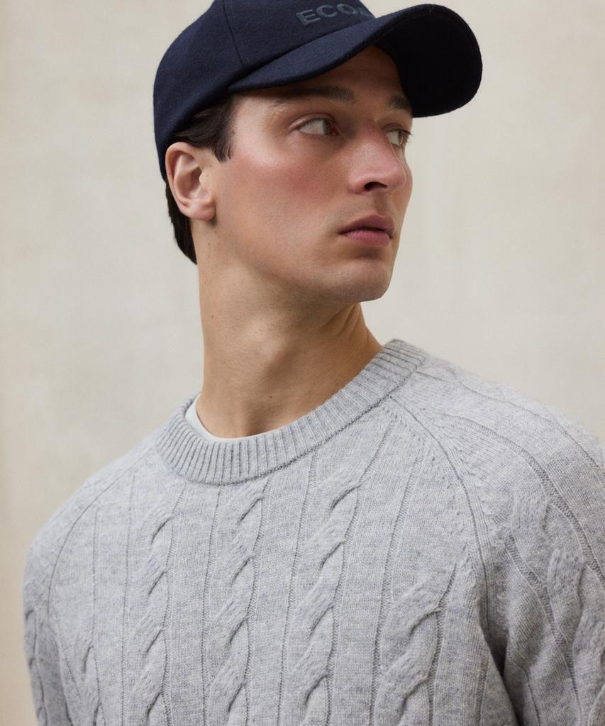 Ekoalpeu Men'S Light Grey Tilo Sweater