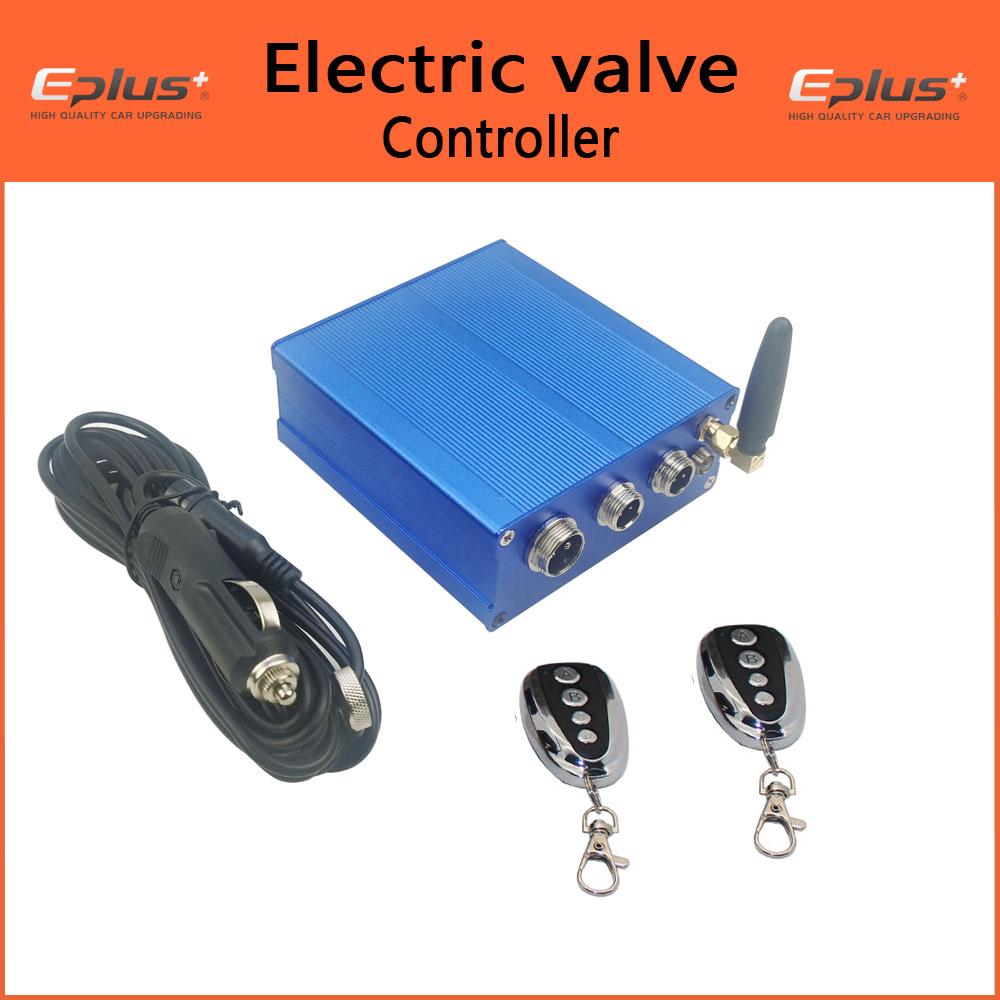 

EPLUS Universal Car Exhaust Pipe Electric Valve Kit Multi-angle Mode 51 60 63 70 76MM Controller Device Remote Kit Controller