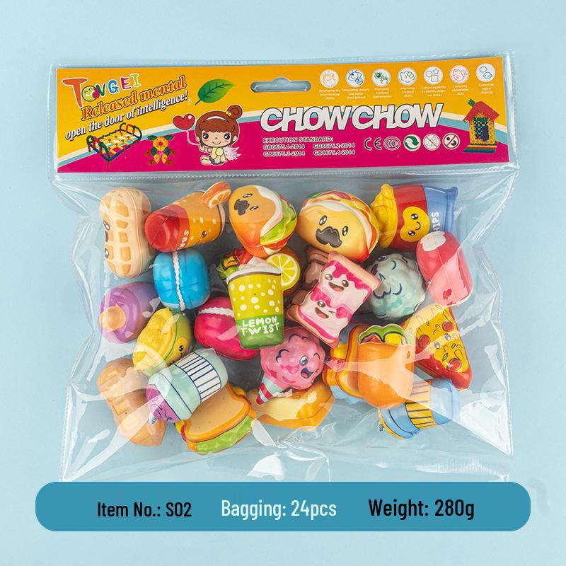 PVC Squishy Stress Relief Toy - Slow Rebound Decompression Gift for Kids