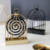 Bird Cage Mosquito Incense Holder Household Mosquito Incense Cage Hanging Portable Fireproof Iron Crafts
