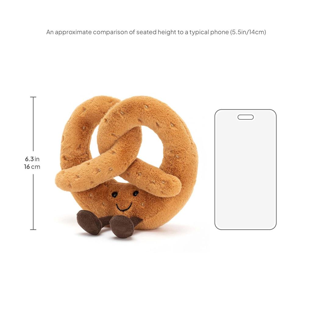 Jellycat Fun Pretzel Food Plush
