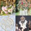 10-30cm Metal Hoop Wreath Frame Wire Ring Flower Garland Holder Rings DIY Macrame Floral For Wedding Decoration Dream Catcher