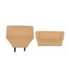 S9 Passenger Side Anti-Kick & Anti-Dirt Mat, Nappa Leather Zero-Gravity Rear Seat Protector
