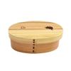 Kanoryu Bento Wood Knotted Large Box, Grain, 700ml, Design Cat, Magewappa,