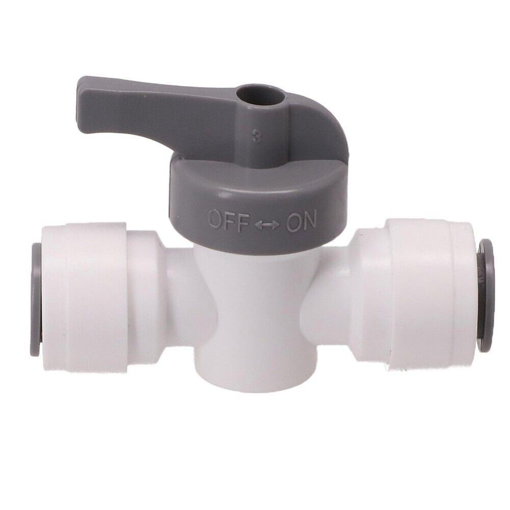 For John Guest Tube Acetal Copolymer Water Purifier Joint High Quality Reliable Shut Off Valve