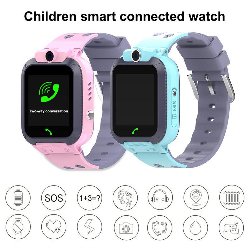 Relógio Inteligente Infantil Telefone À Prova D'água Câmera Infantil Relógio Despertador