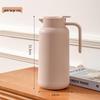 Large Capacity Glass Liner Thermos Flask - Insulated Hot Water Bottle for Home and Office