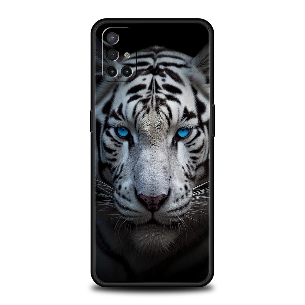 Animal White Tiger Phone Case For OnePlus 15 13 12 11 10 9 8 13T 10T 7T Pro 13R 12R 9RT 8T Nord 4 N200 2T CE 2 3 5G Lite Cover