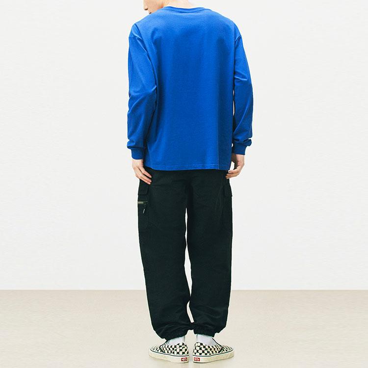 Vans Multi-Pocket Drawstring Woven Cargo Pants Men pants Black VN0A5EAZBLK