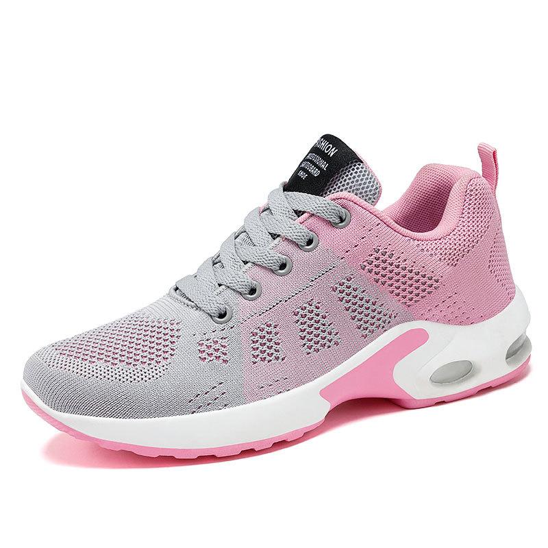 Jinshiyuanshu Shoes Women's Shoes Versatile Casual Shoes Processing Customized Large Size Sports Shoes Air Cushion Running Shoes Women