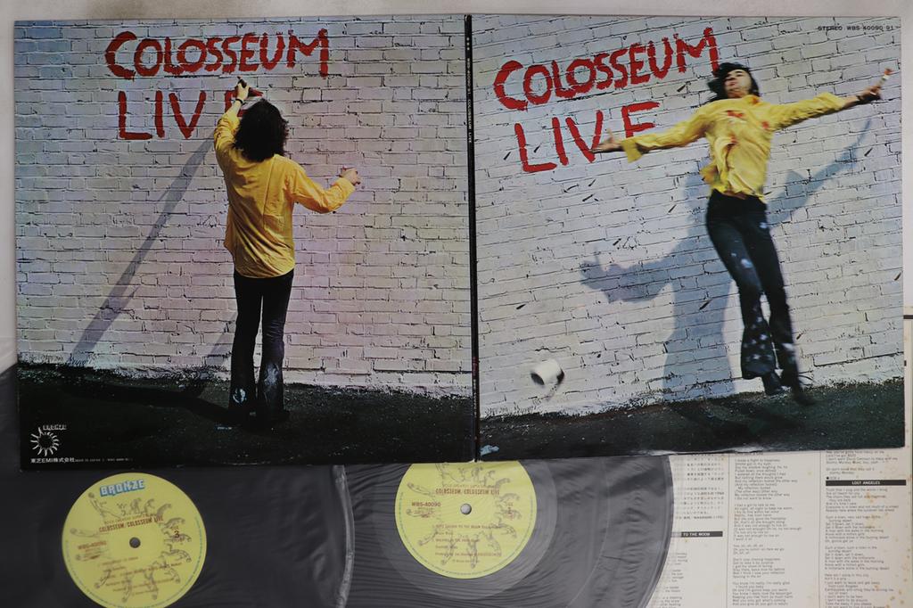 LP Record COLOSSEUM - Colosseum Live WBS4009091 BRONZE 1978 Japan Rock Used