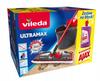 Vileda flat mop with wringer and Ajax bucket