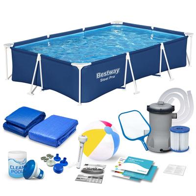 Garden Frame Pool 300 X 201 X 66 Cm 16W1 Bestway 56404N
