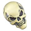 Motorcycle Decal  Badge 3D Skull Sticker Zinc Alloy Metal Auto Emblem for The Whole Body QX80 FX35 G25 Q70 Qx60 Car Styling