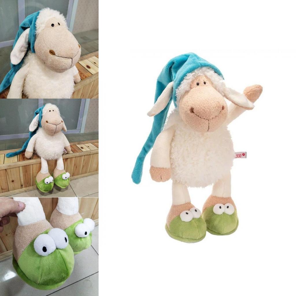 Cute Plush Hooded Sheep Doll For Kids Soft And Snuggly Sleepy Sheep Toy