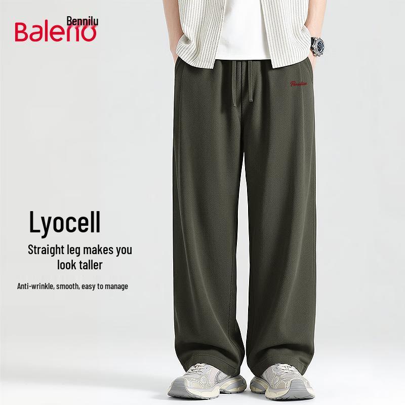 Baleno Men s Summer Straight-Leg Casual Pants M
