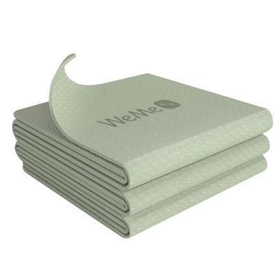 WeMe Foldable Yoga Training Exercise TPE 183cm X Pilates Suitable for Beginners and Advanced Easy Includes Storage Bag Mat, 4mm/6mm/8mm, Mat, Mat,