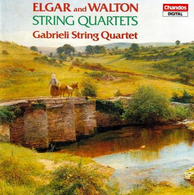 CD ELGAR, WALTON, GABRIELI STRING QUAR - Streichquartette CHAN8474 Chandos 1986 Deutschland Klassisch Gebraucht