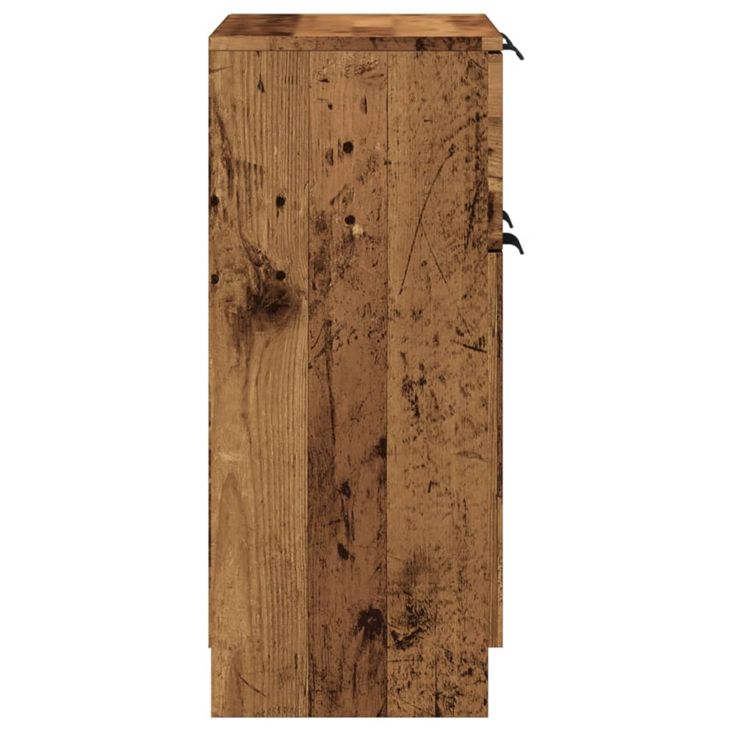 Vidaxl Szafka, Stare Drewno, 60X30X70 Cm, Materiał Drewnopochodny