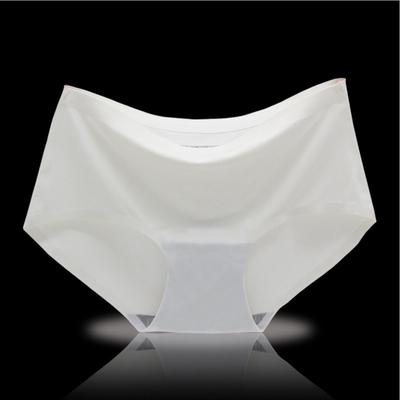 Women Summer Panties Ice Silk Cool Refreshing Seamless Underwear Triangle Briefs