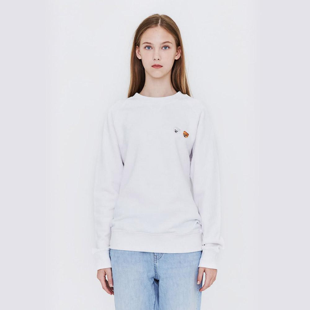 Seriver Pome Two Patch Реглан Mtm Белый L