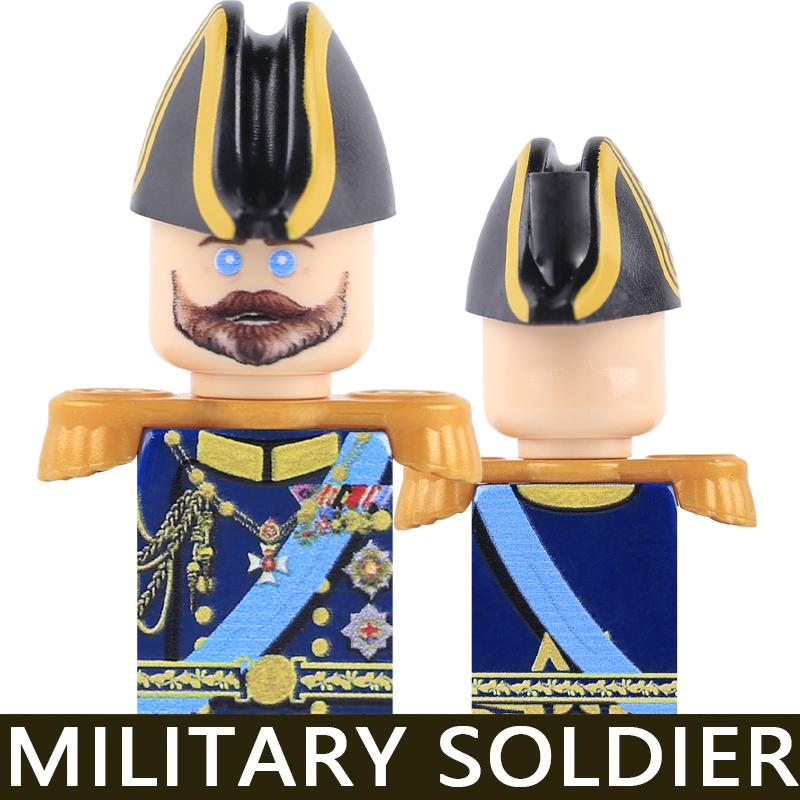 WW2 Military Soldier Figures Building Blocks Army Japanese Warrior Medical Nurse Officer Infantry Helmets UV Printed Bricks Toys