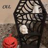 Schädel-Sammlungshalter Sargförmiges Spinnennetz-Display-Regal, 3D-gedruckter gotischer mehrstufiger Mini-Ständer Figur, Regal Halloween Schwarzes Hohlregal