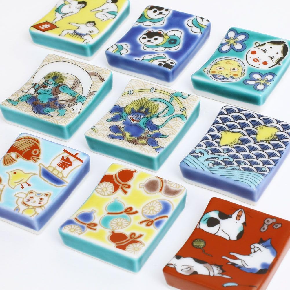Kutani a traditional craft of the Hokuriku featuring colorful porcelain Ideal for everyday chopstick and other decorative Perfect for grand and other