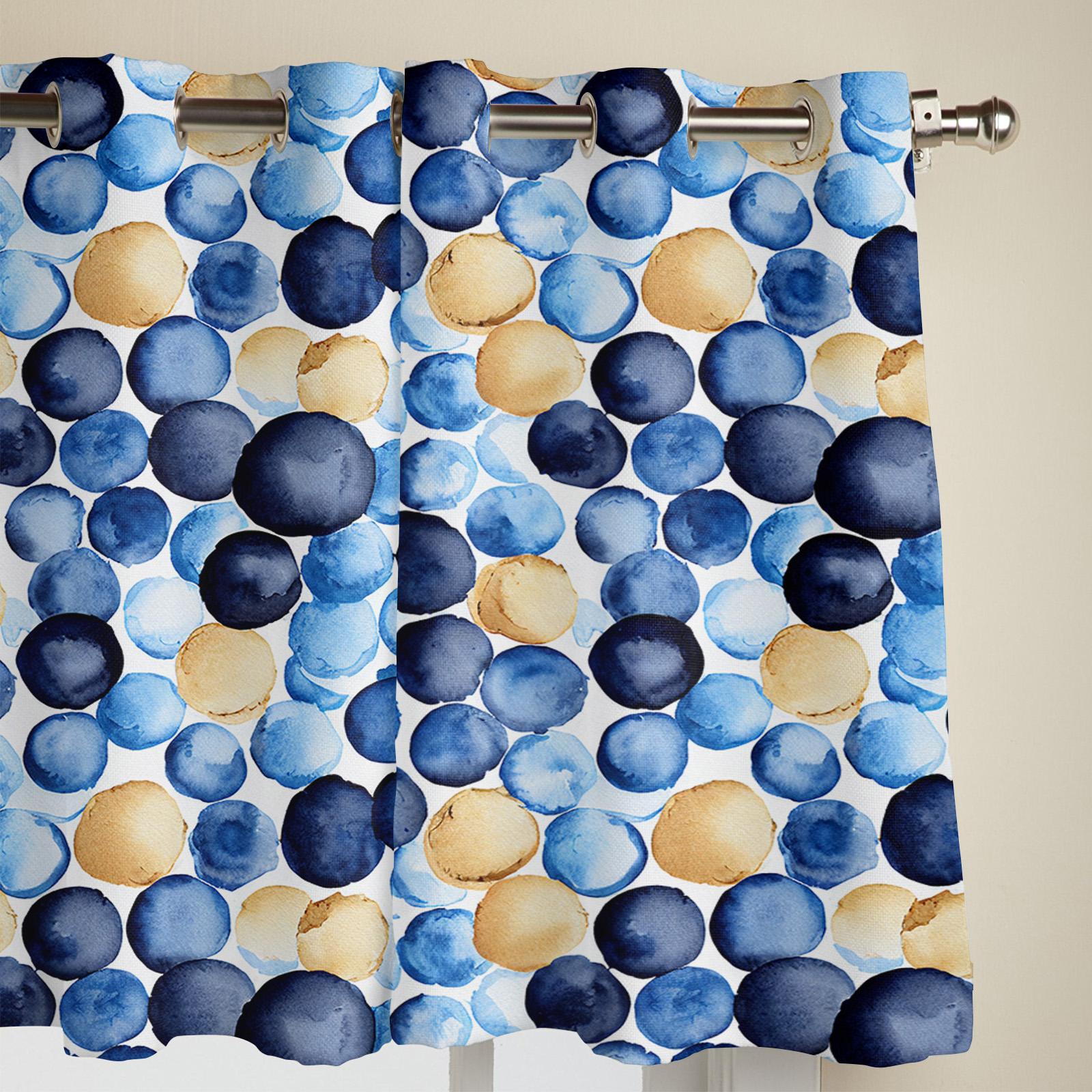 Акварельная текстура макарон занавеска для окна гостиная роскошный балдахин занавеска — фото 4