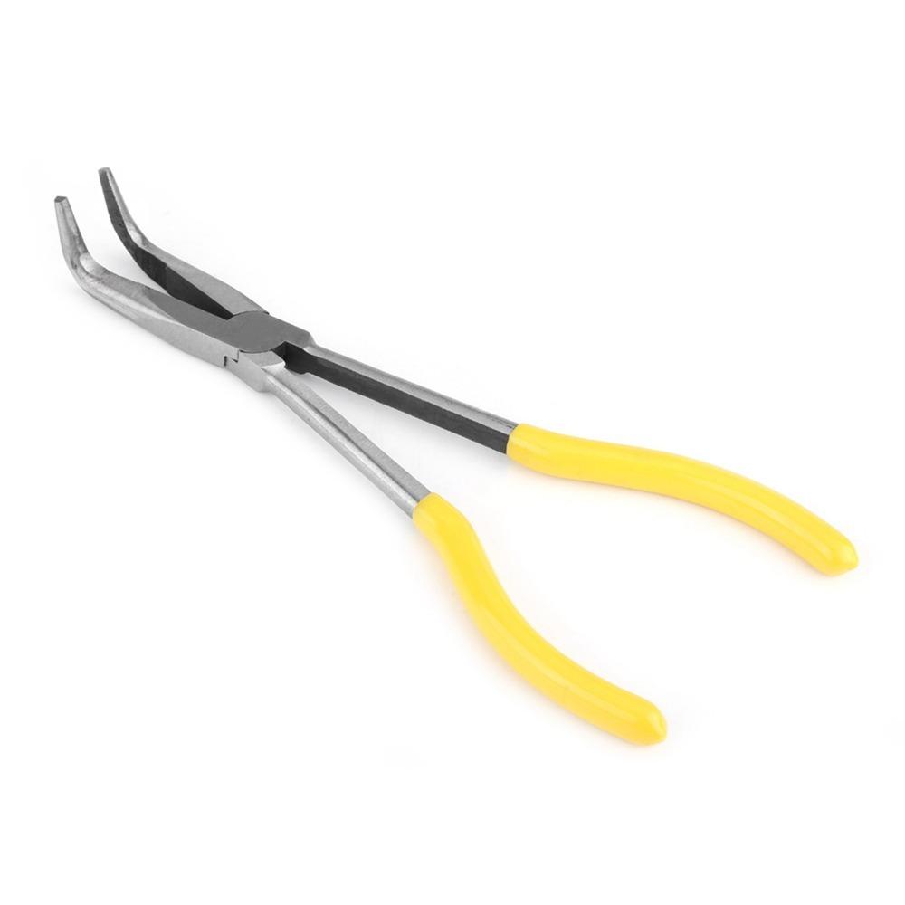 45 Degree Bend Long Reach Pliers 90 Degree Bent Long Nose Pliers Vehicle Repairing