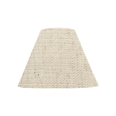 Lampeskærm Arm Lampeskærm, 36cm Diameter, 360mm Bund, Bomuld-Linned Off-White, A-36165