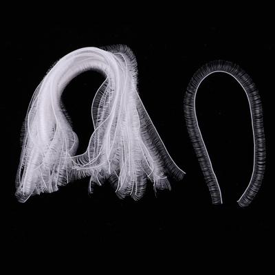 40pcs Doll Baby 20cm Strip Eyelash White Lashes for BJD Doll Makeup Beauty
