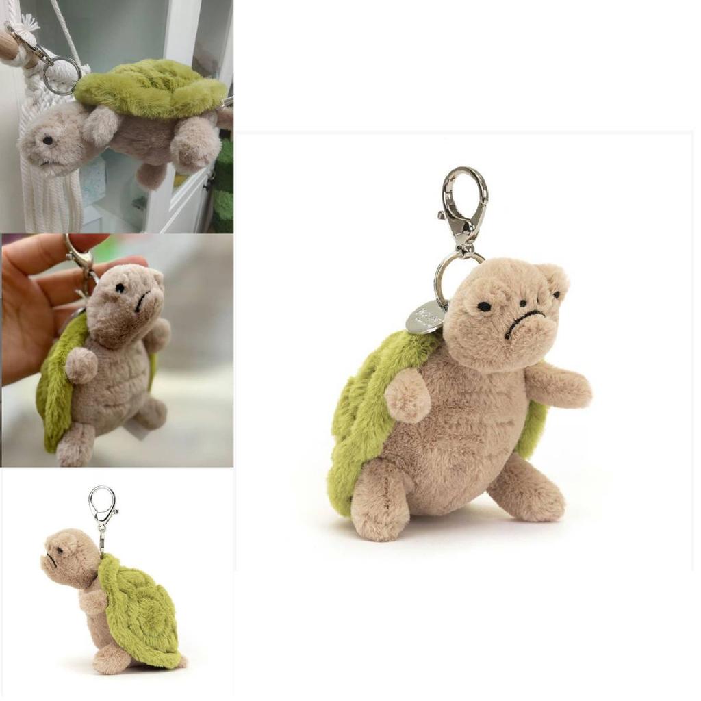 Pluszowy breloczek z żółwiem z wypełnieniem z bawełny PP dla dzieci i kolekcjonerów