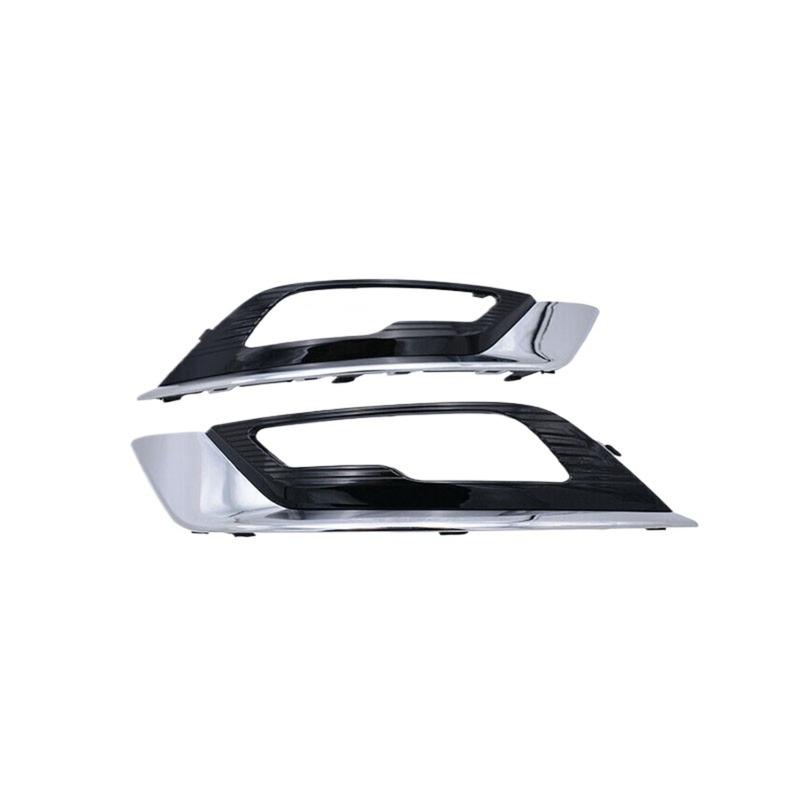 Fog Light Bezel Compatible with Ford Mondeo 2017 2018 High Trim Car Accessories Auto Parts Front Bumper Trim Glossy Stripe