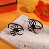 Gothic Spider Stud Earrings: Creative Animal Design for Women - Perfect for Halloween