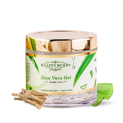 Aloe Vera Gel für Gesicht, Haut und Haar – 100 g | Reines, einfach gepresstes Aloe Vera Gel für Männer und Frauen | Für strahlende und gepflegte Haut