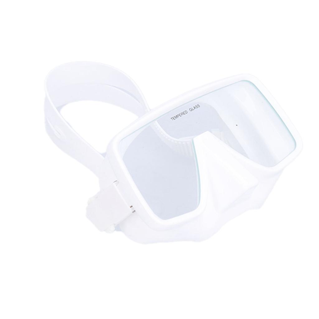 Diving Goggles AntiFog Silicone Underwater Goggles Tempered Glass Lens Swimming Glasses