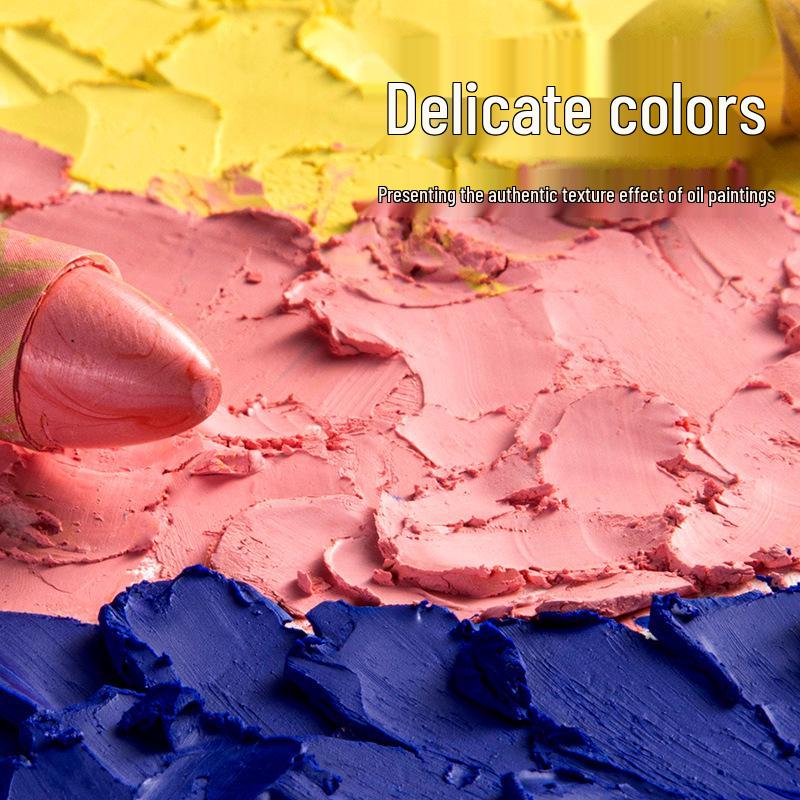 Rubens Hi-Press Super Zacht Oliepastel Set: Intense Kleur, Vlekkeloos - Verkrijgbaar in 24, 48, 72 Kleuren
