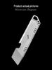 Multi-functional Titanium Alloy EDC Tool: Portable Pry Bar & Screwdriver for Outdoor Emergencies