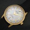 HAND-WINDING SWISS MENS REFURBISHED VINTAGE WHITE COLOR DIAL WATCH a707354-1