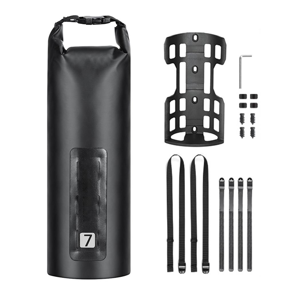 3L 7L Bike Fork Bag Waterproof Roll Top Dry Bag Bicycle Fork Bag Cycle Pack Bike Pannier