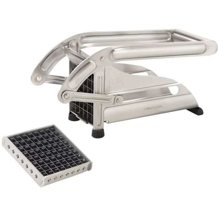 Coupe-frites - TELLIER - N3023V - Inox - 2 Grilles - 8 Et 11 Mm