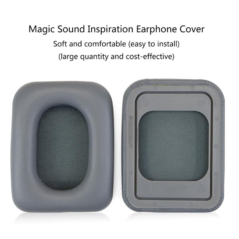 Replacement Protein Leather Earpads Ear Pad Ear Cushions for Inspiration Headphones Cover Case Repair Part