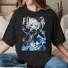 Furina T Shirts Unisex Unisex Cotton Casual Tshirt Crewneck Genshin Impact Game Tee Shirt Short Sleeve Clothes 4xl 5xl