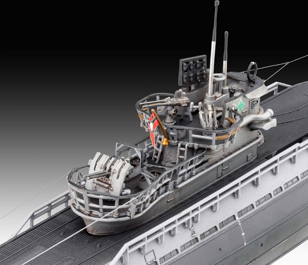 Revell German Submarine Type IX Plastic Model Assembly Kit 05167 1/144 C/40