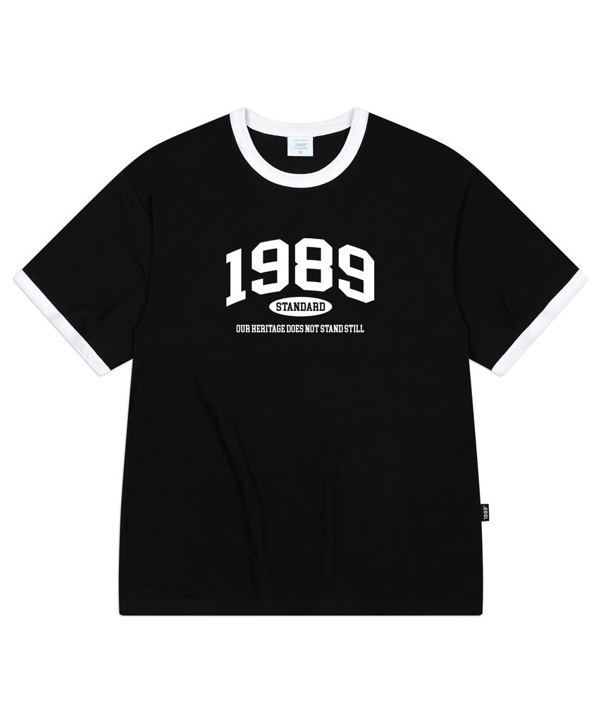 1989STANDARD Our 1989 Cool Cotton Ringer Short Sleeve (Srsstd-0004)