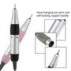 4 Colors Electric Nail Art Drill Handle Handpiece Manicure Pedicure Tools Accessories