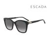 Escada Sunglasses SES D66G 0700 Square Horn-rimmed UV Protection Women's