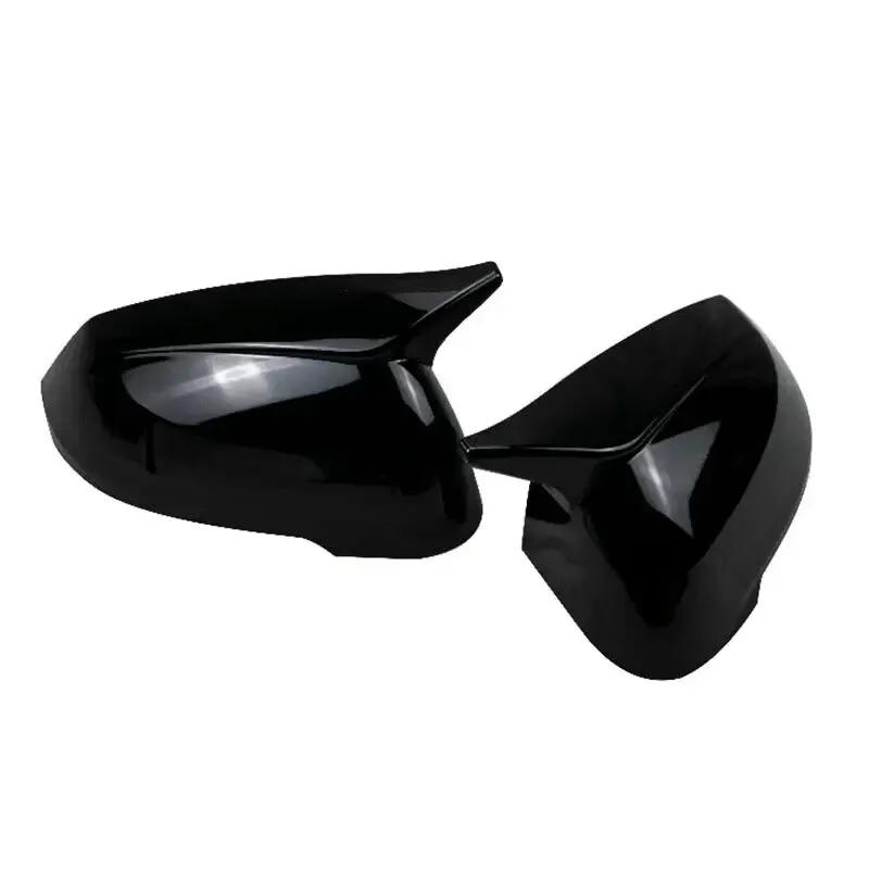 For BMW X1 U11 U12  2024 LHD Rearview Side Mirror Cover Wing Cap Exterior Sticker Door Rear View Case Trim Housing Carbon